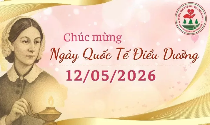 Trung tâm Y tế Khu Vực Trạm Tấu tổ chức buổi gặp mặt kỷ niệm ngày Quốc tế Điều dưỡng